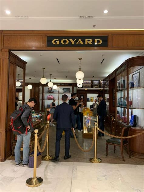 goyard printemps velizy|goyard in paris ca.